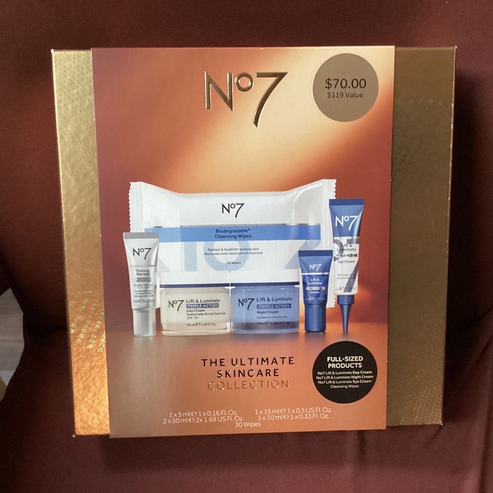 No 7 The Ultimate Skin Care Collection NEW/Unopened box